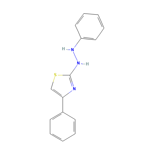 1-phenyl-2-(4-phenyl-1,3-thiazol-2-yl)hydrazine (CAS: 66181-55-3) - Related Chemical Product