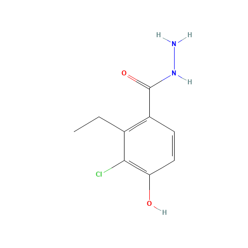 3-chloro-2-ethyl-4-hydroxybenzohydrazide (CAS: 947156-25-4) - Related Chemical Product