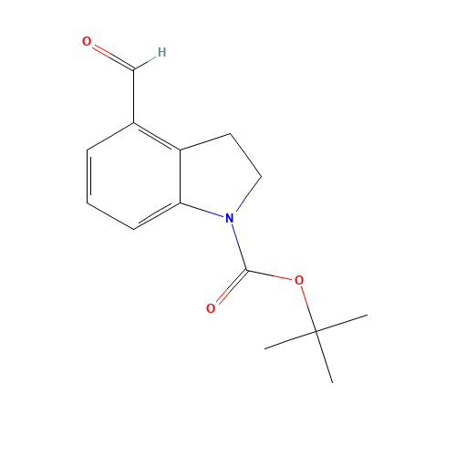 tert-butyl 4-formyl-2,3-dihydroindole-1-carboxylate (CAS: 1207194-48-6) - Related Chemical Product