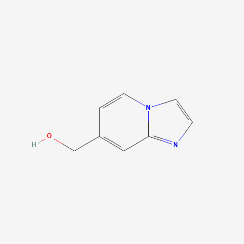 imidazo[1,2-a]pyridin-7-ylmethanol (CAS: 342613-80-3) - Chemical Structure and Molecular Formula 