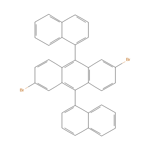 2,6-dibromo-9,10-dinaphthalen-1-ylanthracene (CAS: 914306-89-1) - Related Chemical Product
