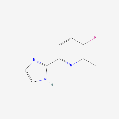 3-fluoro-6-(1H-imidazol-2-yl)-2-methylpyridine (CAS: 1245643-71-3) - Related Chemical Product