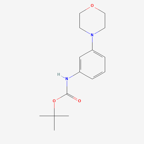 tert-butyl N-(3-morpholin-4-ylphenyl)carbamate (CAS: 1542259-01-7) - Related Chemical Product