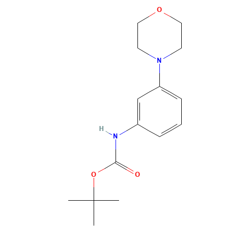 tert-butyl N-(3-morpholin-4-ylphenyl)carbamate (CAS: 1542259-01-7) - Related Chemical Product