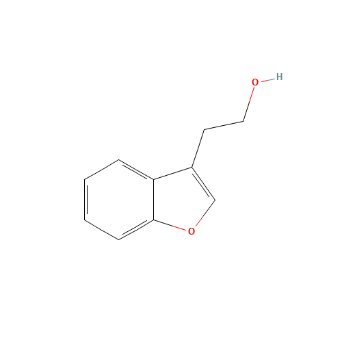 2-(1-benzofuran-3-yl)ethanol (CAS: 75611-06-2) - Chemical Structure and Molecular Formula 