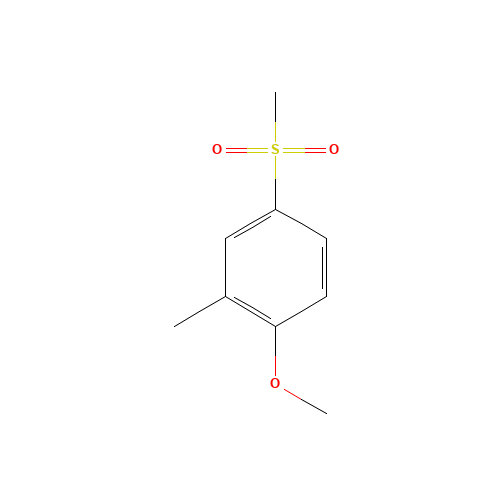 1-methoxy-2-methyl-4-methylsulfonylbenzene (CAS: 50390-79-9) - Related Chemical Product