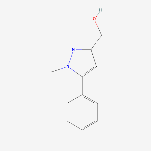 (1-methyl-5-phenylpyrazol-3-yl)methanol (CAS: 124344-98-5) - Related Chemical Product