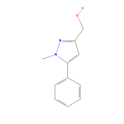 (1-methyl-5-phenylpyrazol-3-yl)methanol (CAS: 124344-98-5) - Related Chemical Product