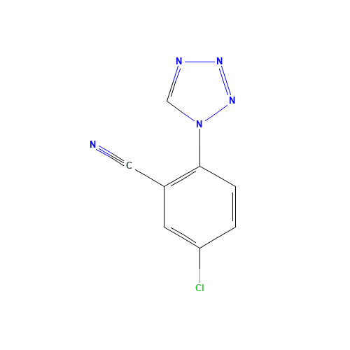 5-chloro-2-(tetrazol-1-yl)benzonitrile (CAS: 449758-28-5) - Related Chemical Product