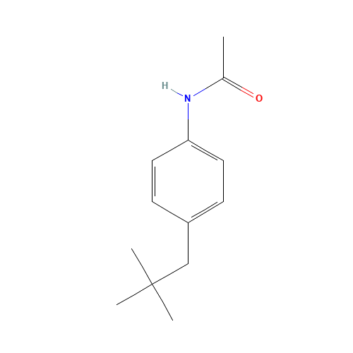 N-[4-(2,2-dimethylpropyl)phenyl]acetamide (CAS: 38896-17-2) - Related Chemical Product