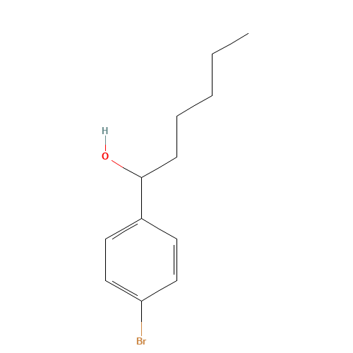 1-(4-bromophenyl)hexan-1-ol (CAS: 71434-62-3) - Related Chemical Product