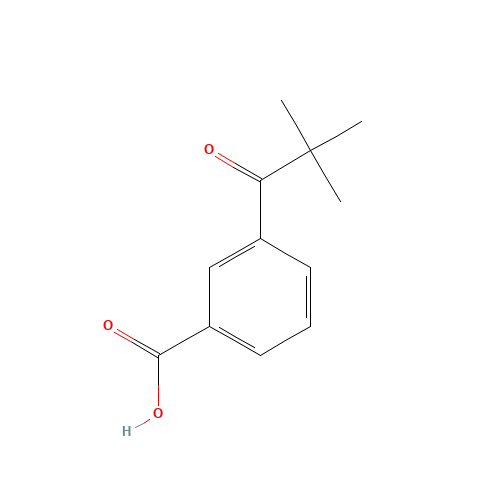 3-(2,2-dimethylpropanoyl)benzoic acid (CAS: 213598-04-0) - Related Chemical Product