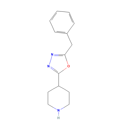 2-benzyl-5-piperidin-4-yl-1,3,4-oxadiazole (CAS: 301221-95-4) - Related Chemical Product