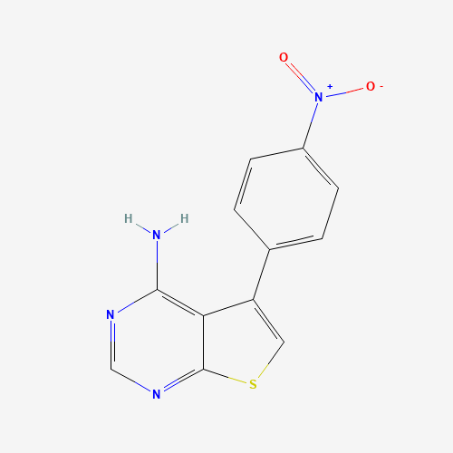 5-(4-nitrophenyl)thieno[2,3-d]pyrimidin-4-amine (CAS: 501696-27-1) - Related Chemical Product
