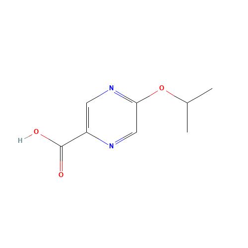 5-propan-2-yloxypyrazine-2-carboxylic acid (CAS: 1344086-34-5) - Related Chemical Product