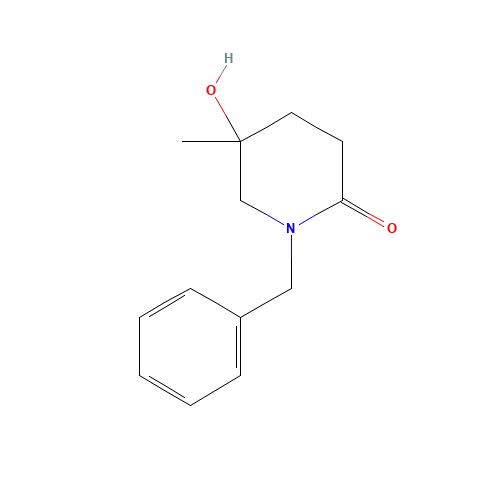 1-benzyl-5-hydroxy-5-methylpiperidin-2-one (CAS: 664364-44-7) - Related Chemical Product