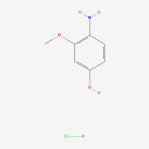 4-amino-3-methoxyphenol;hydrochloride (CAS: 37966-57-7) - Related Chemical Product