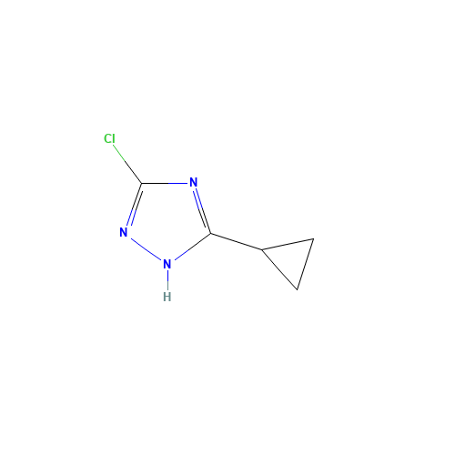 3-chloro-5-cyclopropyl-1H-1,2,4-triazole (CAS: 1279219-26-9) - Related Chemical Product
