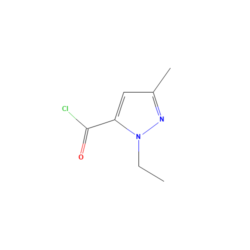 2-ethyl-5-methylpyrazole-3-carbonyl chloride (CAS: 128249-59-2) - Related Chemical Product