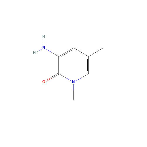 3-amino-1,5-dimethylpyridin-2-one (CAS: 1394734-82-7) - Chemical Structure and Molecular Formula 