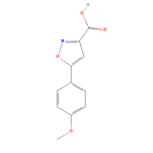 5-(4-methoxyphenyl)-1,2-oxazole-3-carboxylic acid (CAS: 33282-16-5) - Related Chemical Product
