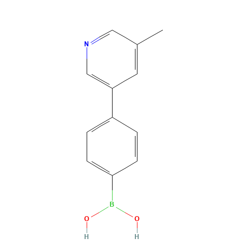 [4-(5-methylpyridin-3-yl)phenyl]boronic acid (CAS: 1224724-41-7) - Related Chemical Product