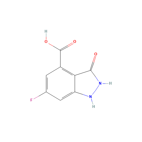 6-fluoro-3-oxo-1,2-dihydroindazole-4-carboxylic acid (CAS: 885521-93-7) - Related Chemical Product