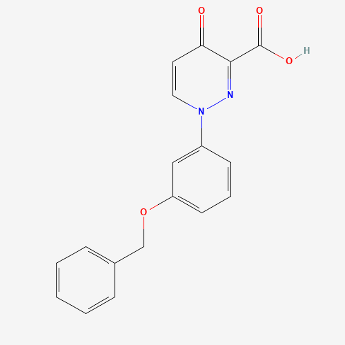 4-oxo-1-(3-phenylmethoxyphenyl)pyridazine-3-carboxylic acid (CAS: 1314394-55-2) - Related Chemical Product