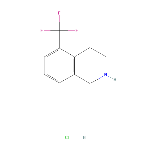 5-(trifluoromethyl)-1,2,3,4-tetrahydroisoquinoline;hydrochloride (CAS: 215788-34-4) - Related Chemical Product