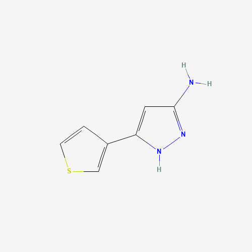 5-thiophen-3-yl-1H-pyrazol-3-amine (CAS: 149246-86-6) - Related Chemical Product