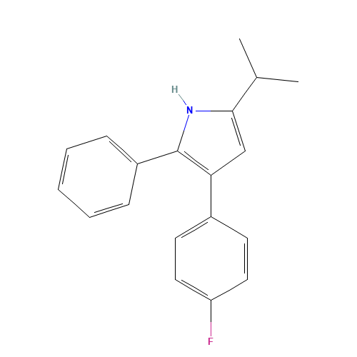 3-(4-fluorophenyl)-2-phenyl-5-propan-2-yl-1H-pyrrole (CAS: 1188264-97-2) - Related Chemical Product
