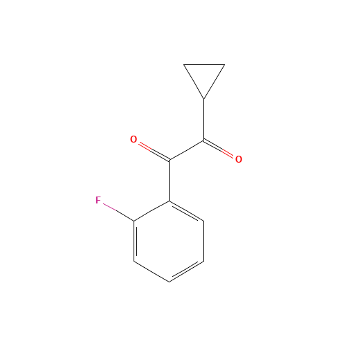 1-cyclopropyl-2-(2-fluorophenyl)ethane-1,2-dione (CAS: 1391054-37-7) - Related Chemical Product