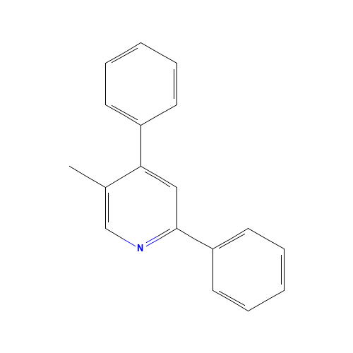 5-methyl-2,4-diphenylpyridine (CAS: 83575-92-2) - Chemical Structure and Molecular Formula 