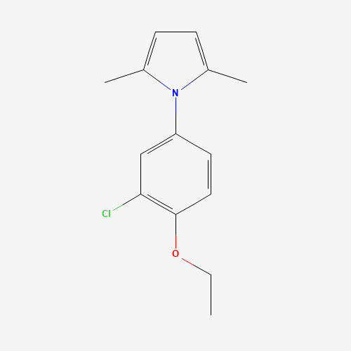 1-(3-chloro-4-ethoxyphenyl)-2,5-dimethylpyrrole (CAS: 647841-68-7) - Related Chemical Product