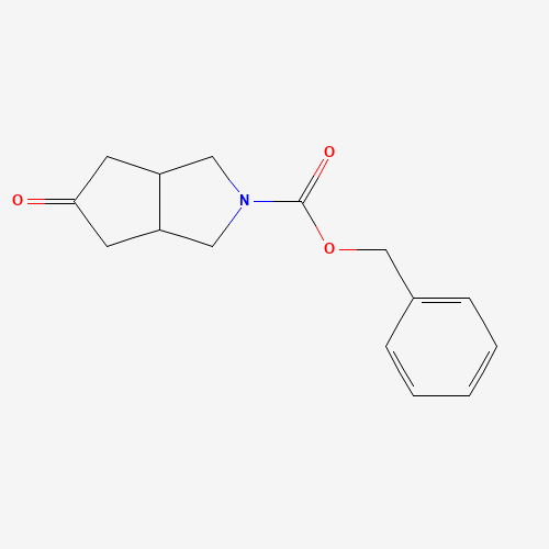 benzyl 5-oxo-1,3,3a,4,6,6a-hexahydrocyclopenta[c]pyrrole-2-carboxylate (CAS: 148404-29-9) - Related Chemical Product