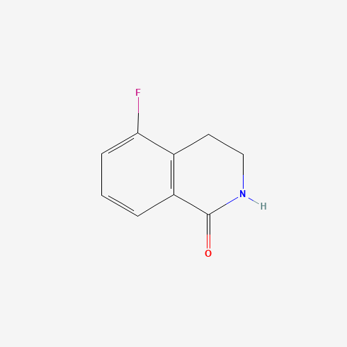 5-fluoro-3,4-dihydro-2H-isoquinolin-1-one (CAS: 230301-83-4) - Chemical Structure and Molecular Formula 