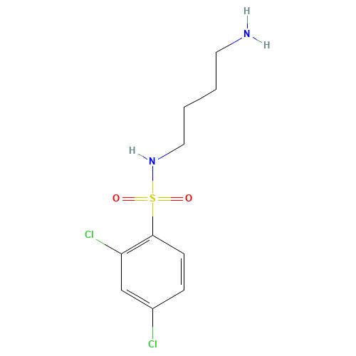 N-(4-aminobutyl)-2,4-dichlorobenzenesulfonamide (CAS: 929281-65-2) - Related Chemical Product