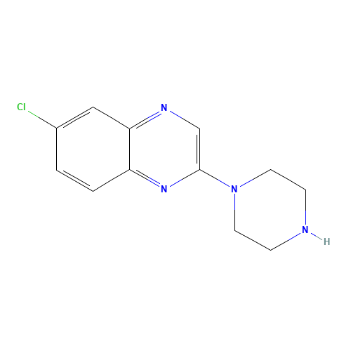 6-chloro-2-piperazin-1-ylquinoxaline (CAS: 55686-92-5) - Related Chemical Product