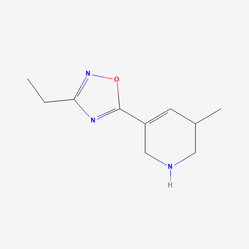 3-ethyl-5-(3-methyl-1,2,3,6-tetrahydropyridin-5-yl)-1,2,4-oxadiazole (CAS: 124218-42-4) - Related Chemical Product