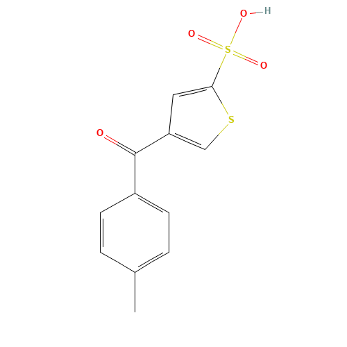 4-(4-methylbenzoyl)thiophene-2-sulfonic acid (CAS: 118993-66-1) - Related Chemical Product