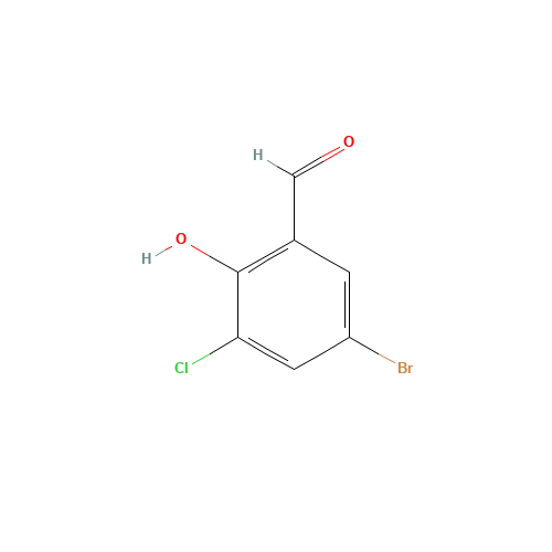 5-bromo-3-chloro-2-hydroxybenzaldehyde (CAS: 19652-33-6) - Related Chemical Product