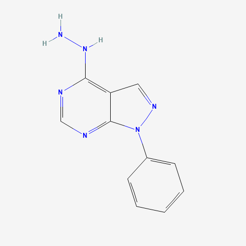 (1-phenylpyrazolo[3,4-d]pyrimidin-4-yl)hydrazine (CAS: 68380-54-1) - Related Chemical Product