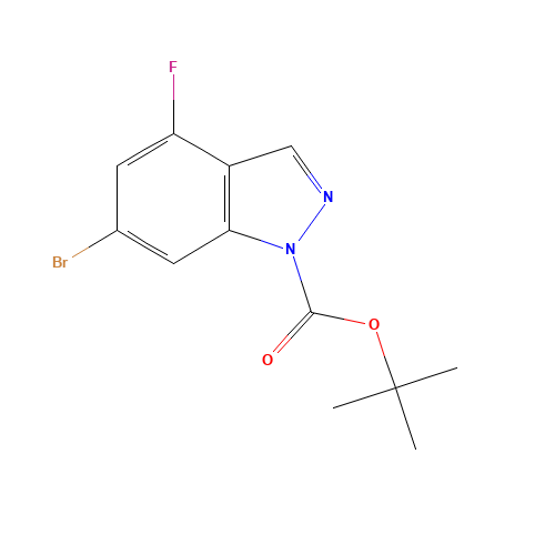 tert-butyl 6-bromo-4-fluoroindazole-1-carboxylate (CAS: 1305320-58-4) - Related Chemical Product
