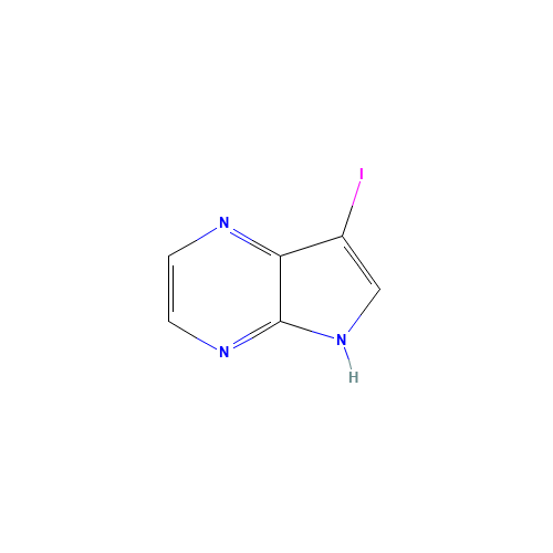 7-iodo-5H-pyrrolo[2,3-b]pyrazine (CAS: 889451-26-7) - Related Chemical Product