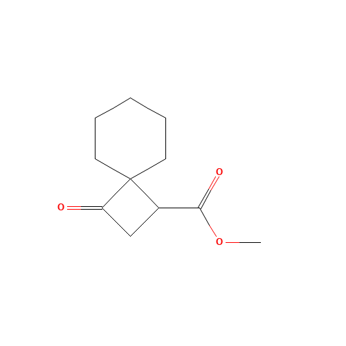 methyl 3-oxospiro[3.5]nonane-1-carboxylate (CAS: 1404311-96-1) - Chemical Structure and Molecular Formula 