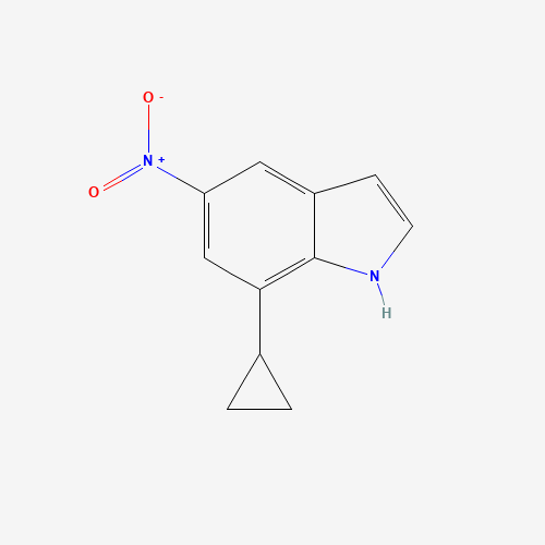 7-cyclopropyl-5-nitro-1H-indole (CAS: 1609130-82-6) - Related Chemical Product