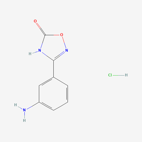3-(3-aminophenyl)-2H-1,2,4-oxadiazol-5-one;hydrochloride (CAS: 145878-51-9) - Related Chemical Product