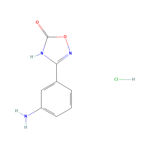 3-(3-aminophenyl)-2H-1,2,4-oxadiazol-5-one;hydrochloride (CAS: 145878-51-9) - Related Chemical Product