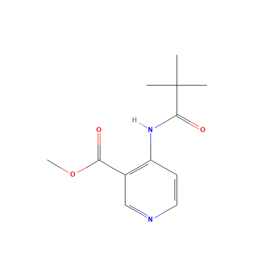methyl 4-(2,2-dimethylpropanoylamino)pyridine-3-carboxylate (CAS: 773134-09-1) - Related Chemical Product