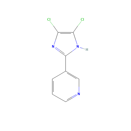 3-(4,5-dichloro-1H-imidazol-2-yl)pyridine (CAS: 56769-19-8) - Related Chemical Product